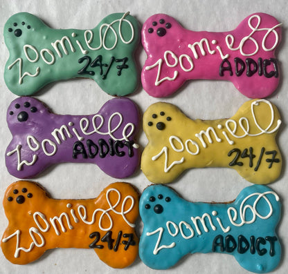 YumYum4DOGS - 6 inch Zoomies ADDICT dog treat- Single - Doot's Pet LLC Collars For A Cause