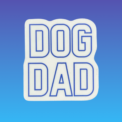 Koira - Dog Dad Vinyl Sticker