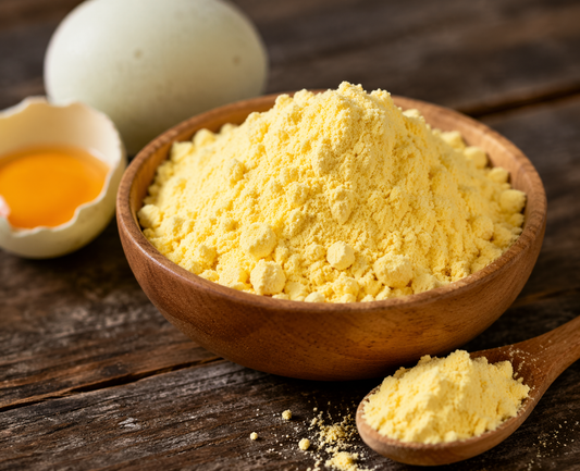 Totally Raw Co - Organic Freeze-Dried Duck Egg Powder - Superfood Topper 2oz