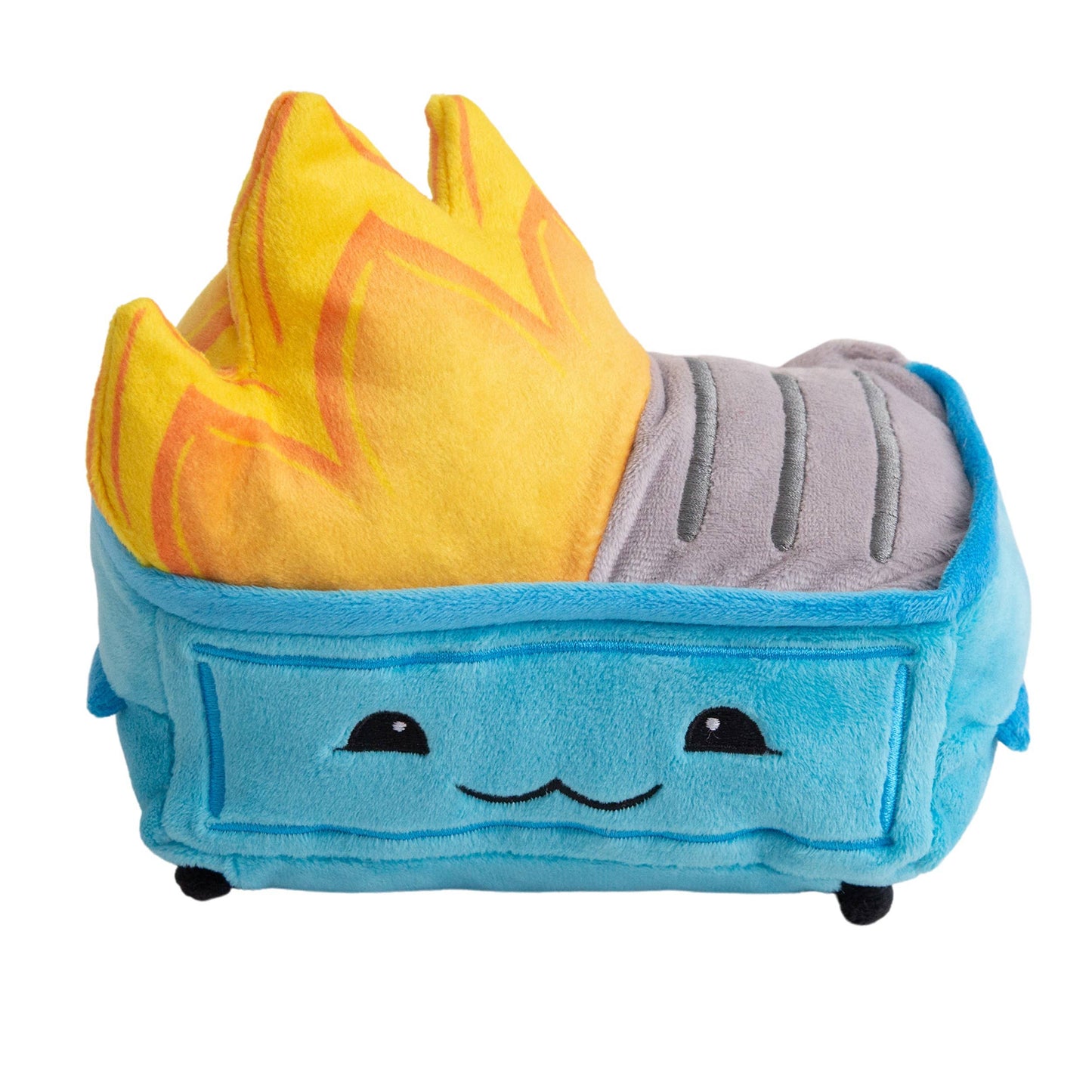 SnugArooz Dumpster Fire Plush Dog Toy 6.5"