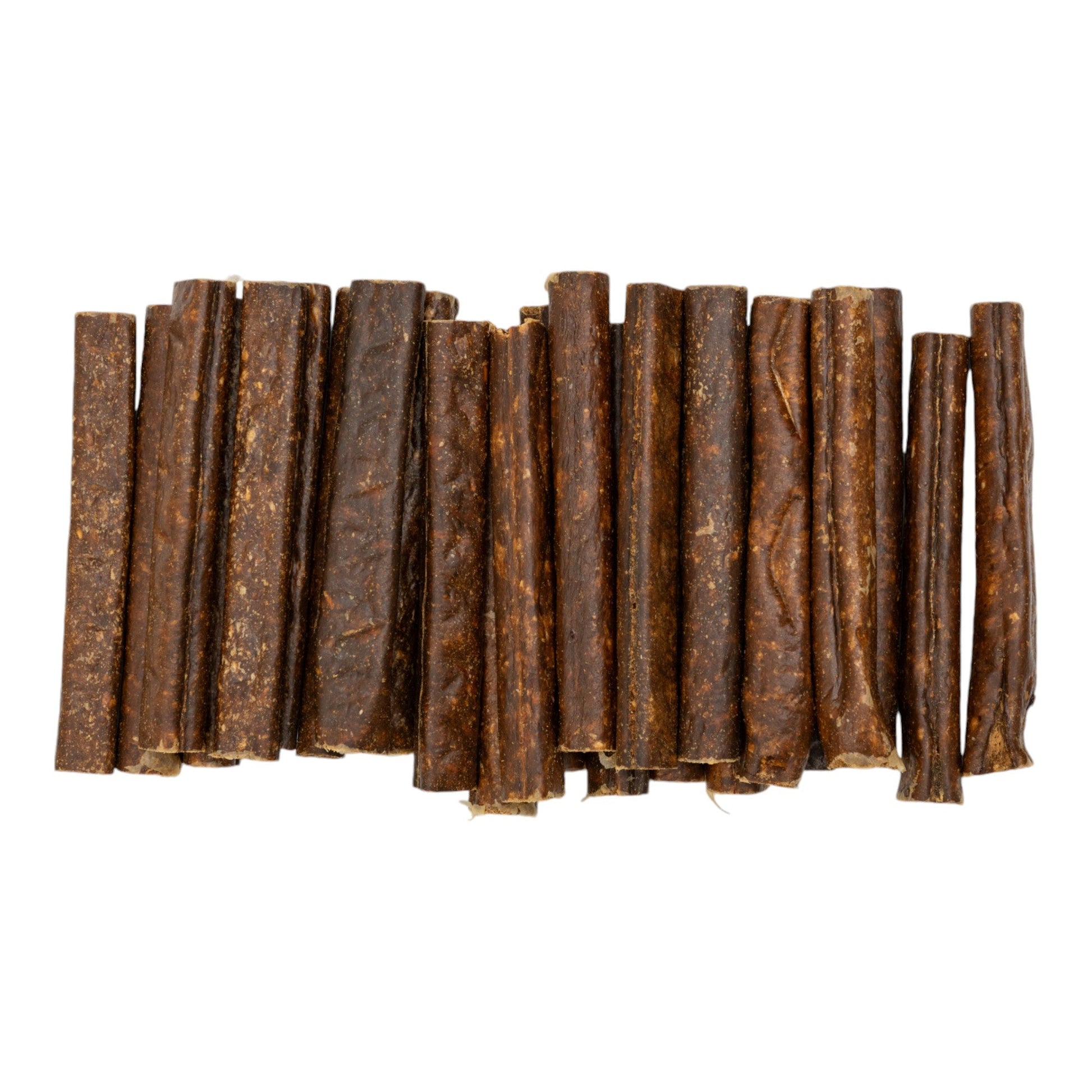 All-Natural Beef Sausage Dog Treats – Premium Chews Packed with Protein & Nutrients – 6 Inches (25/Case) - Doot's Pet LLC Collars For A Cause