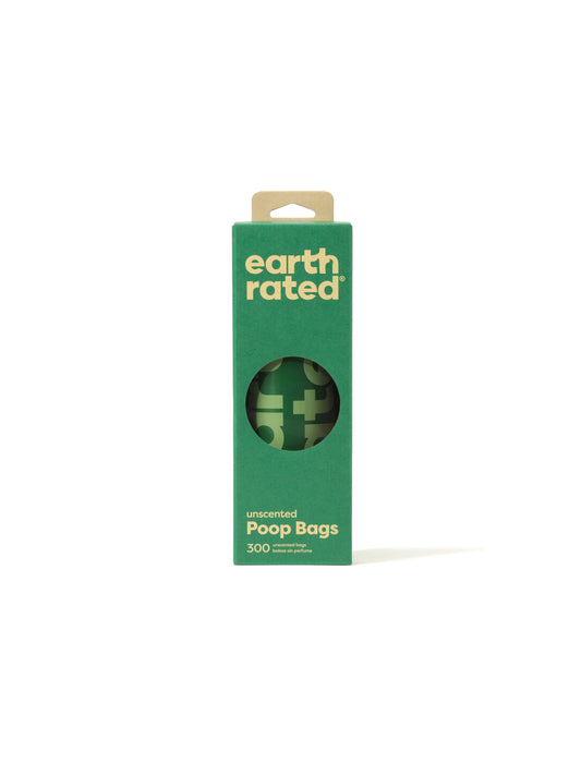Earth Rated Unscented Poop Bags 300ct on a Large Single Roll