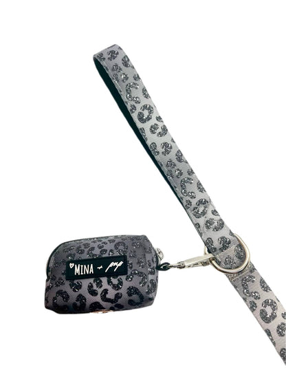 Mina + Pup - YOU'RE SO GLAM SILVER OMBRE DOG POOP BAG HOLD