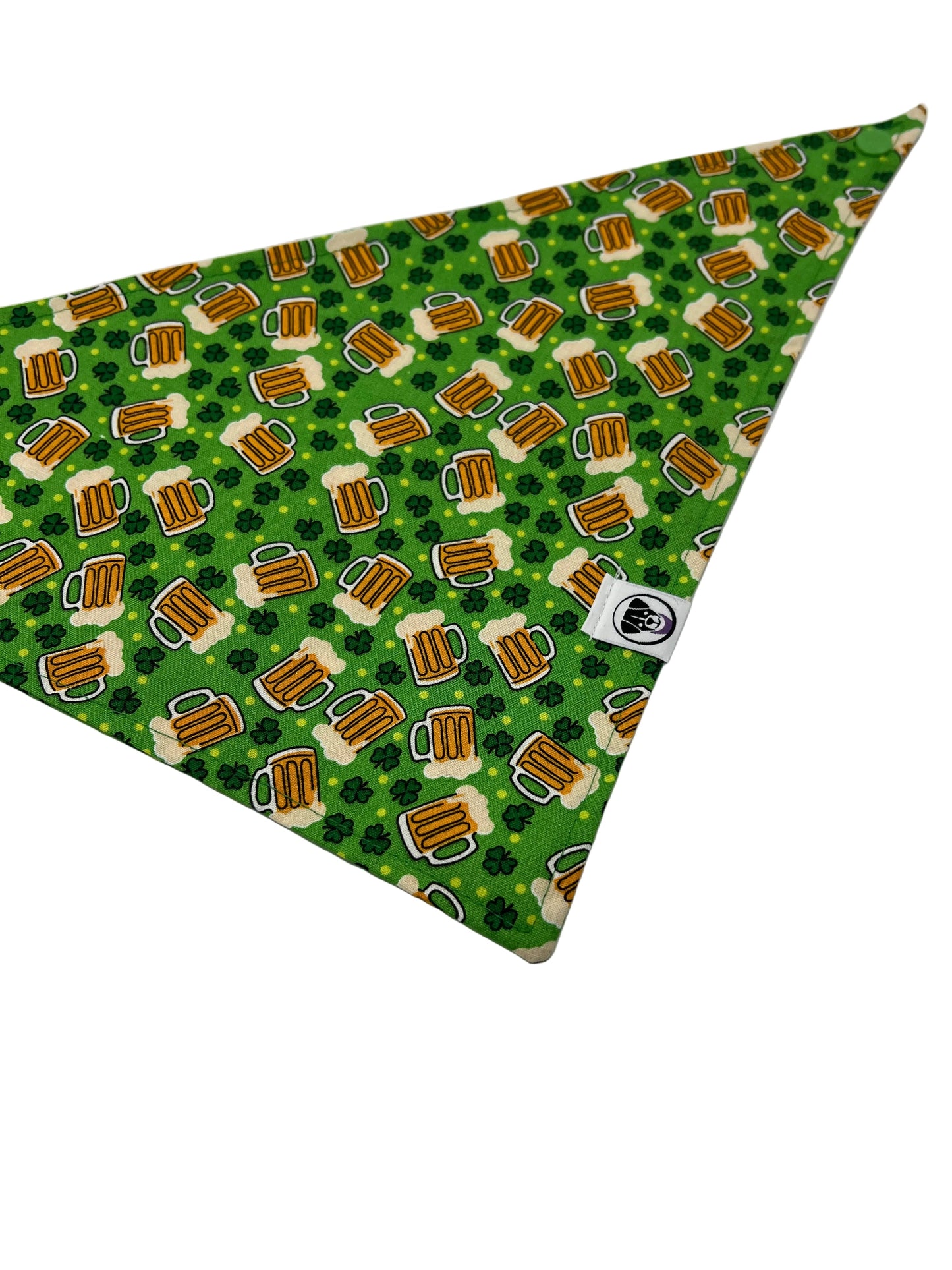 Saint Patrick's Day Pet Bandana Irish Beer