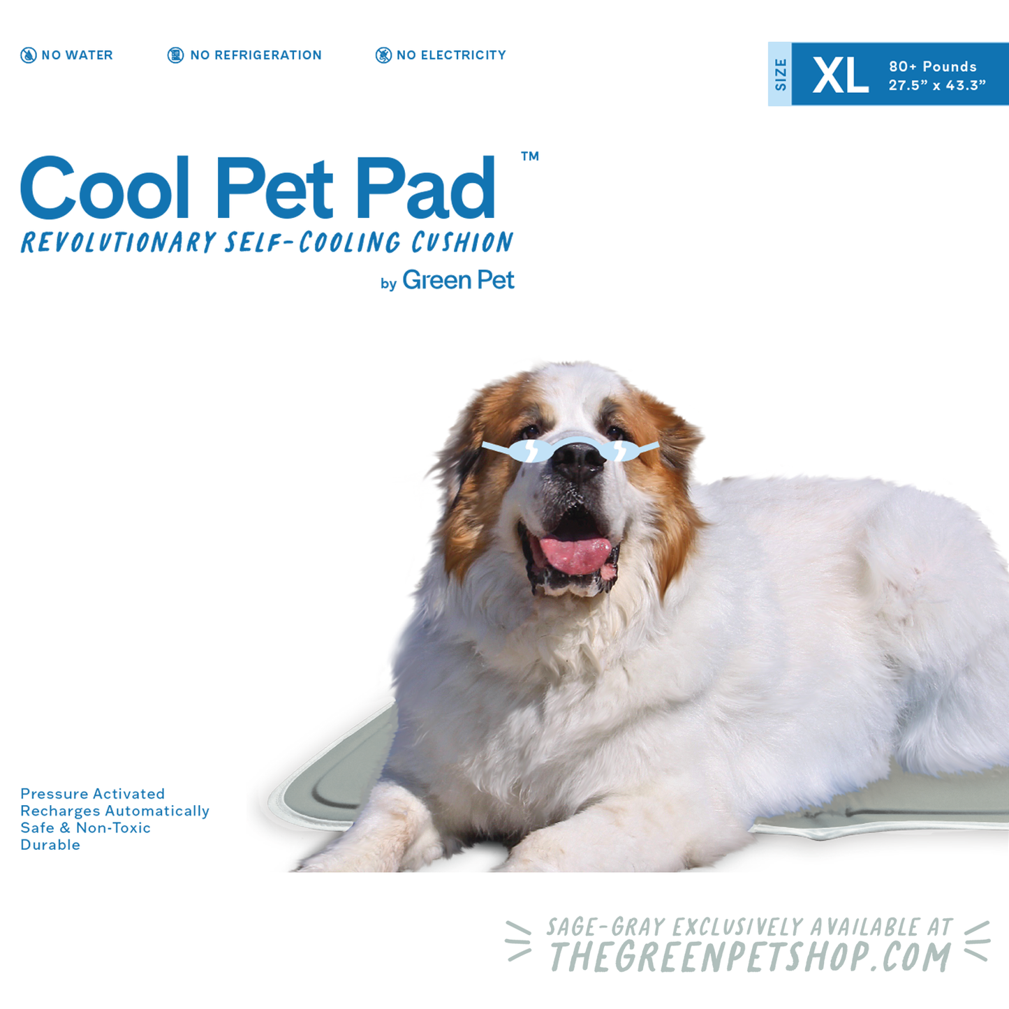 The Green Pet Shop - Cool Pet Pad