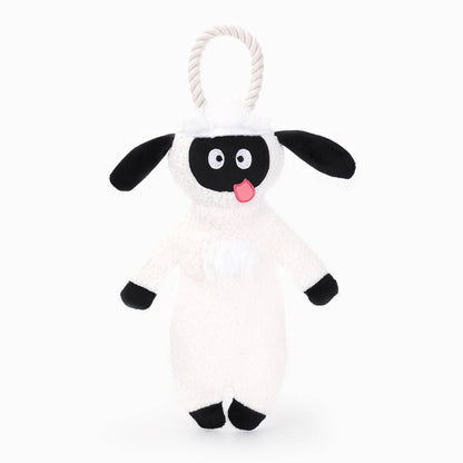 Hugsmart Products Inc - HugSmart Pet - Jumbo Animal | Sheep - Dog Rope Toy