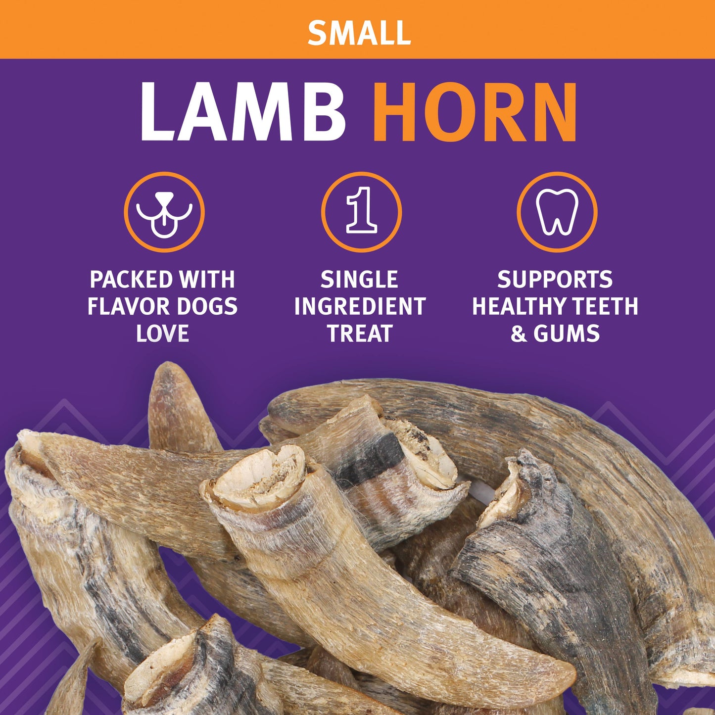 Doot's Chew Bar - Icelandic+ Small Lamb Horn with Marrow Dog Treat