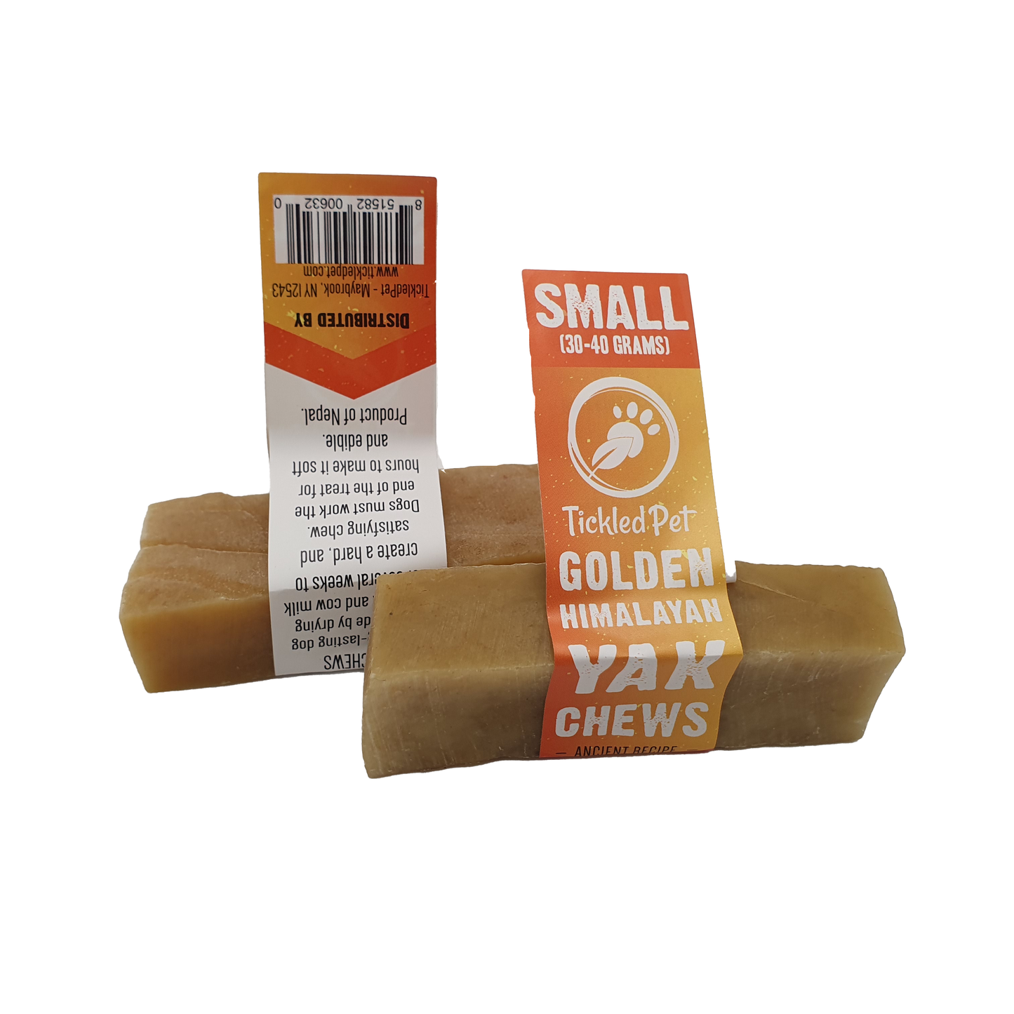 Doot's Chew Bar - TickledPet - Golden Himalayan Yak Chew - Single