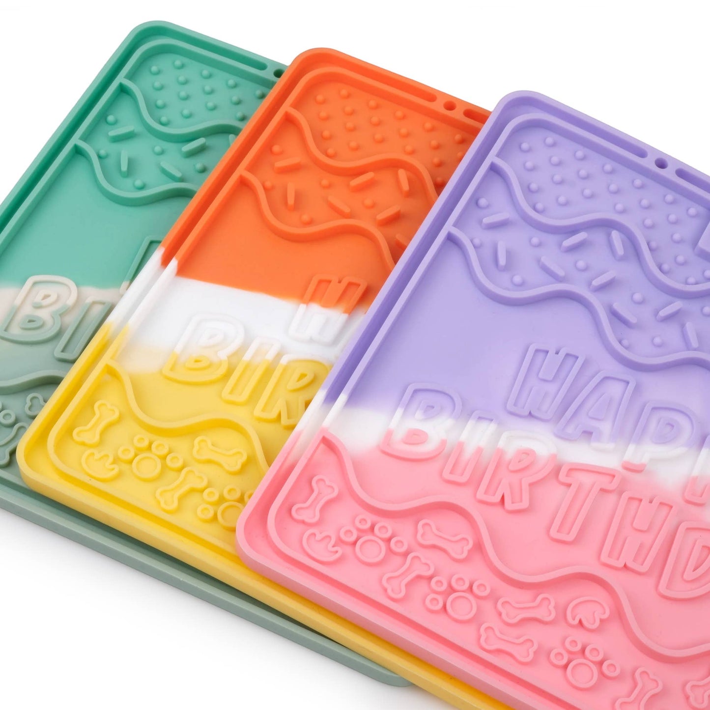 CHEWFFON - CHEWFFON Birthday Silicone Lick Mat - Lavender Dream