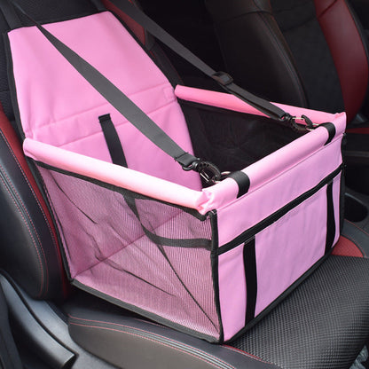 Dog Safety Mesh Travel Carrier Basket