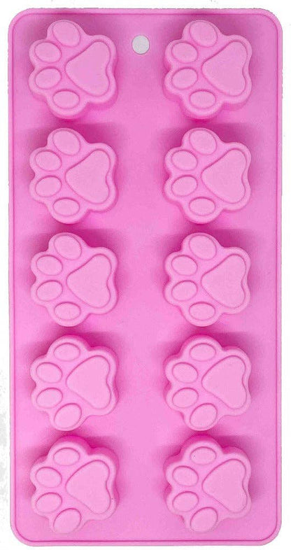 SodaPup Dog Toys - Dogtastic Jelly Shots Silicone Mold - Paw Shape - Doot's Pet LLC Collars For A Cause