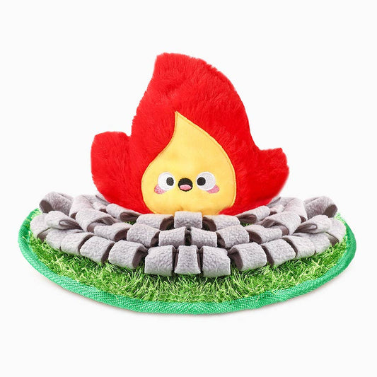 Hugsmart Products Inc - HugSmart Pet - Camping Pups | Snuffle Campsite - Plush Toy