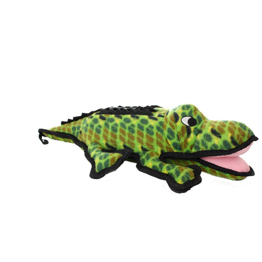 Tuffy Dog Toys - VIP Products - Tuffy Ocean  Alligator, Durable, Squeaky Dog Toy - Large
