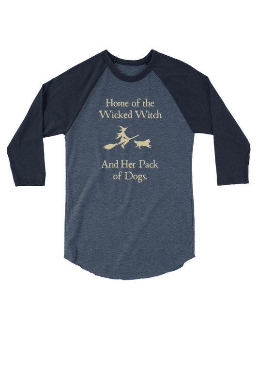 Wicked Witch 3/4 Tee (Unisex) - Doot's Pet LLC Collars For A Cause