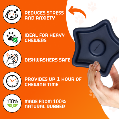 FreezStar - Long-Lasting Star Chew - Doot's Pet LLC Collars For A Cause