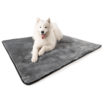 PupProtector™ Short Fur Waterproof Throw Blanket - Charcoal Grey - Doot's Pet LLC Collars For A Cause