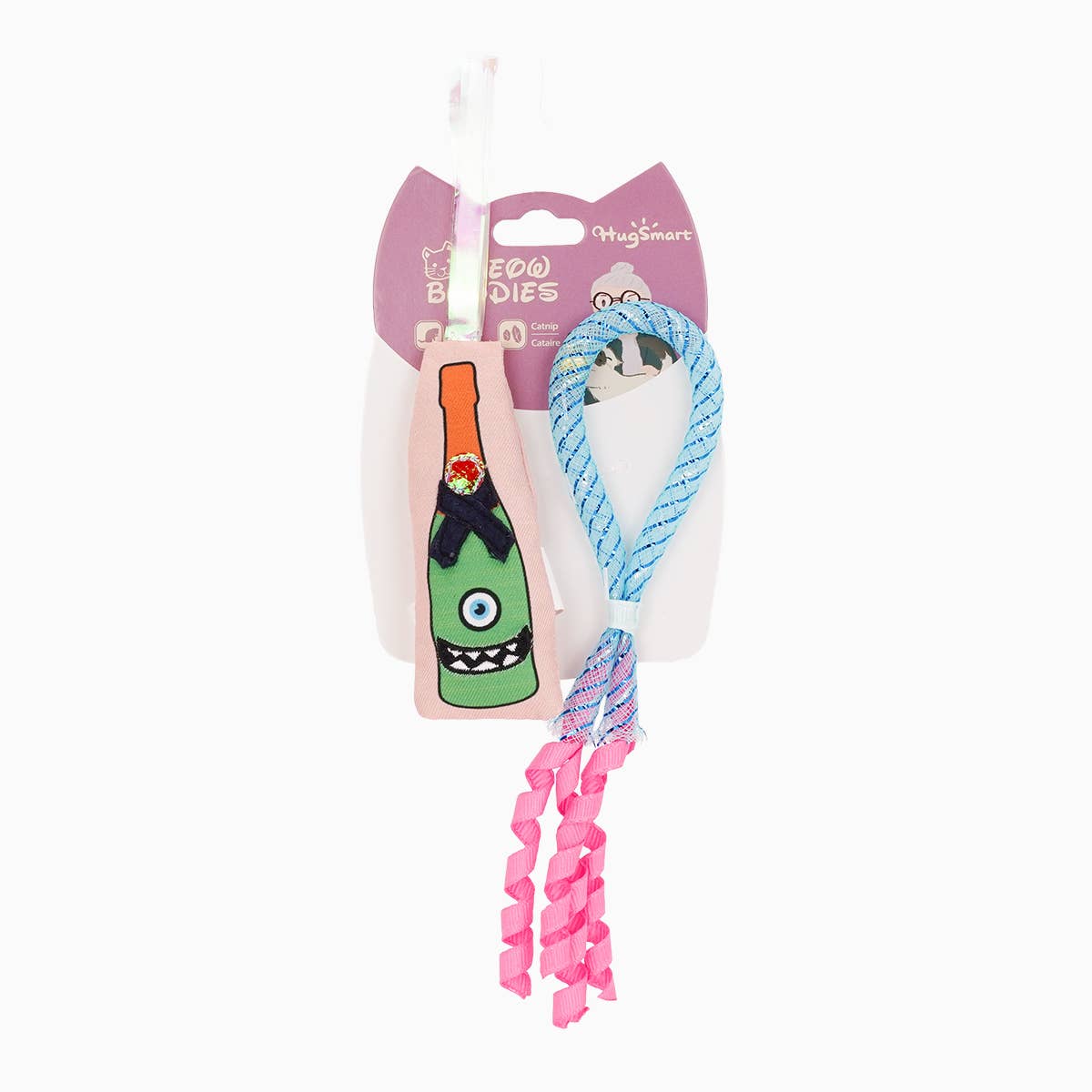 Hugsmart Products Inc - HugSmart Pet - Kitten Party | Wine Bottle - Cat Toy