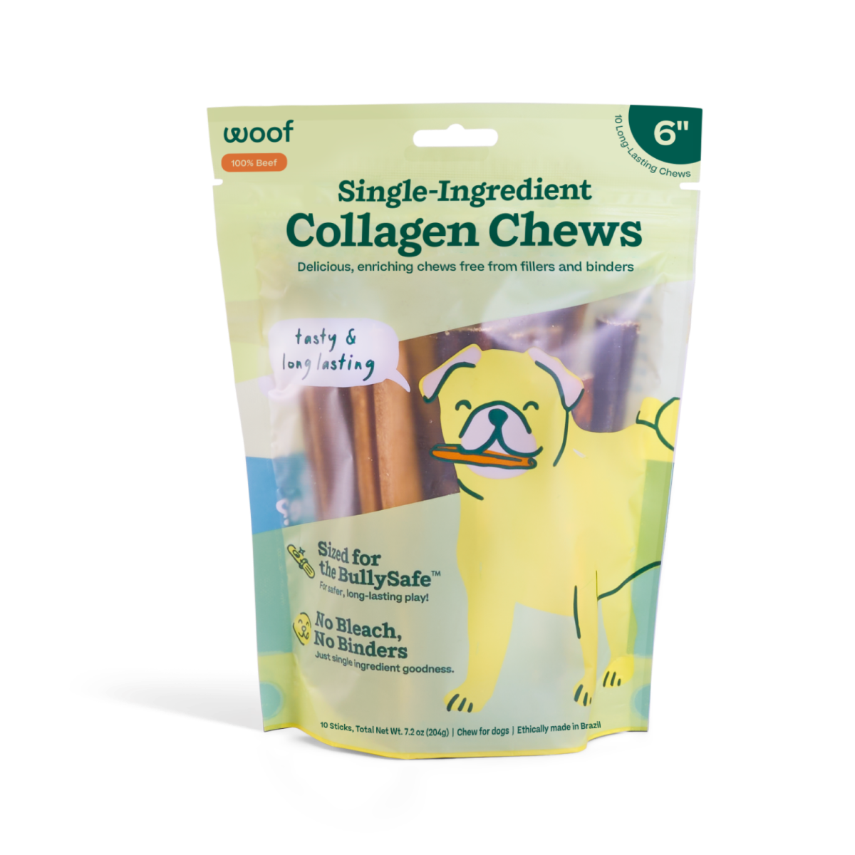 Woof - BullySafe Chews - Pure Collagen