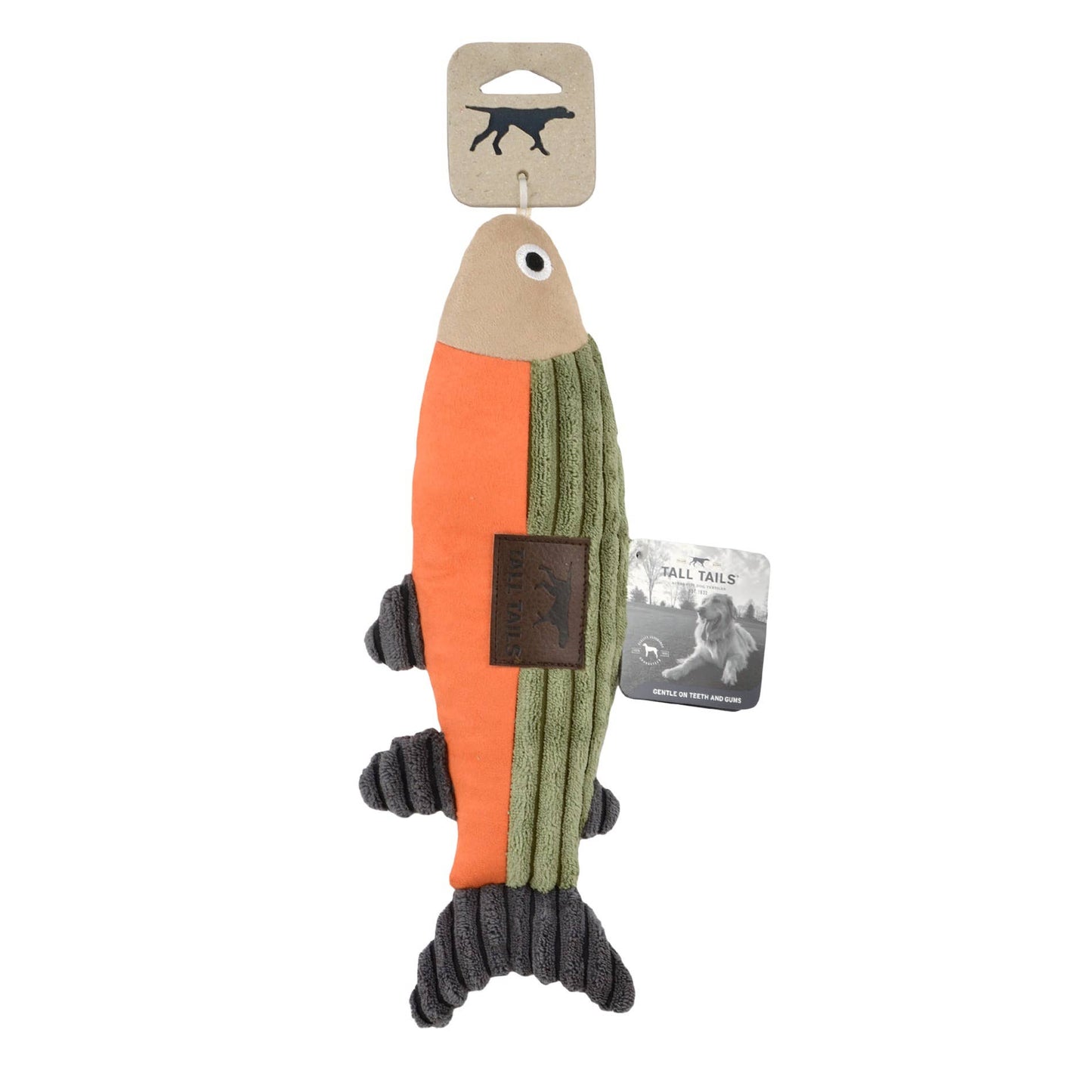 Tall Tails - Tall Tails Plush Fish Squeaker Toy - 12"