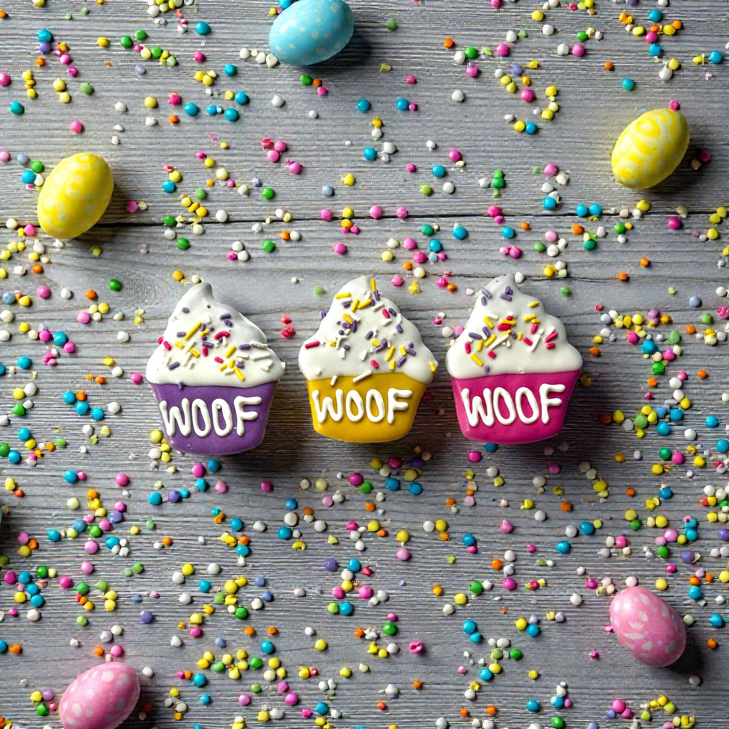 YumYum4DOGS - Spring Woof-cakes dog treats- Single - Doot's Pet LLC Collars For A Cause