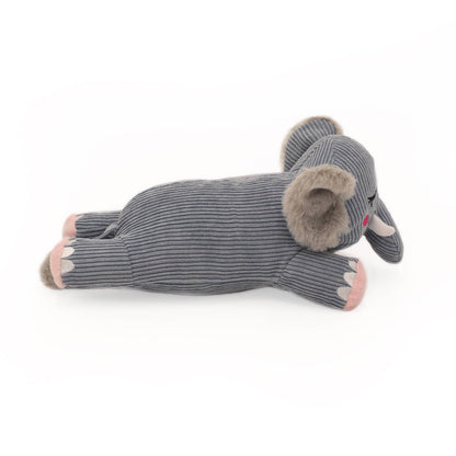 ZippyPaws - Snooziez with Shhhqueaker - Elephant 24/cs - Dog Toy