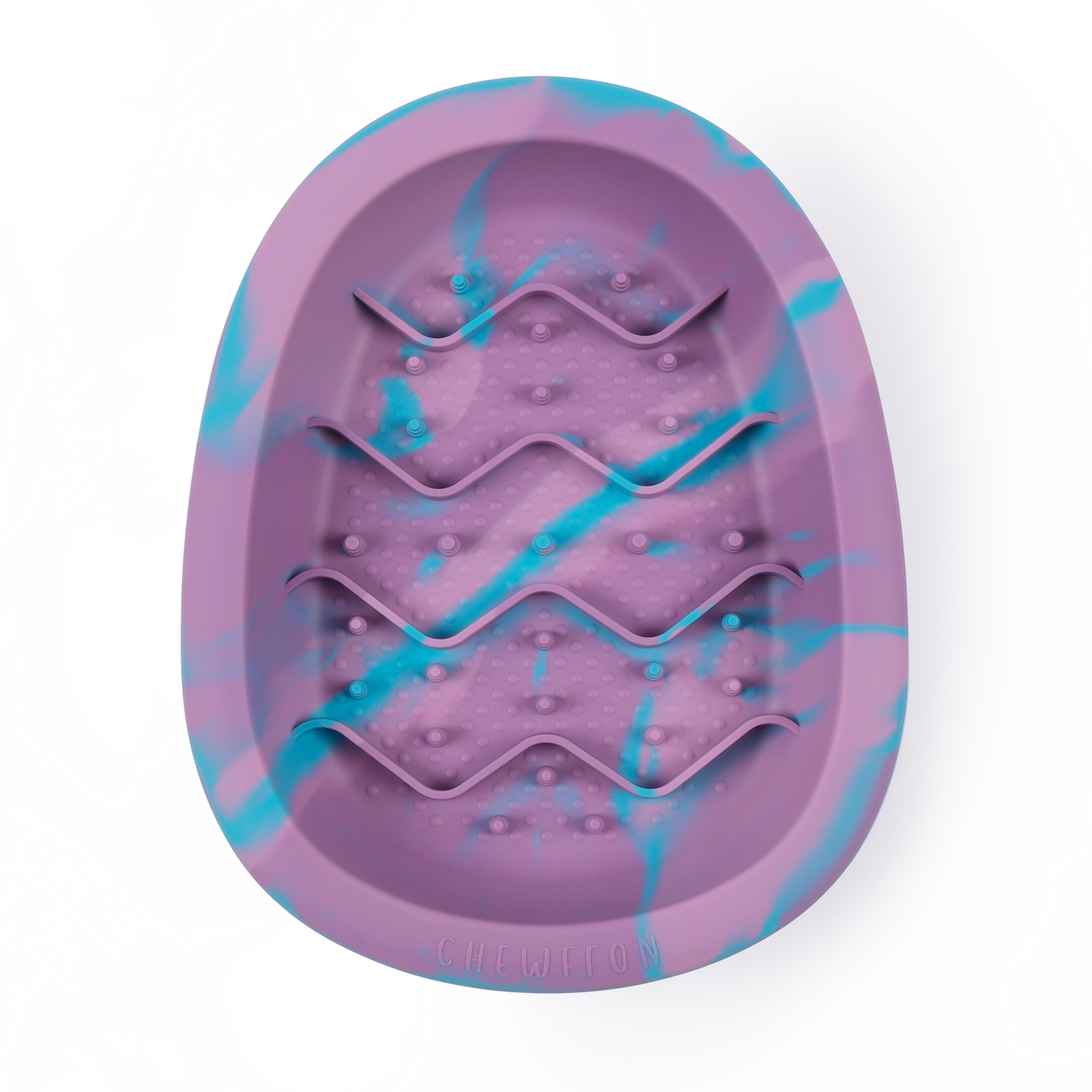 CHEWFFON - CHEWFFON Interactive Dog Lick Bowl-Blueberry Large