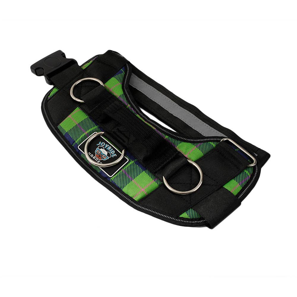Joyride Harness - Spring Plaid Joyride Basic Essential Dog Harness 1.0 SM, LG, XL