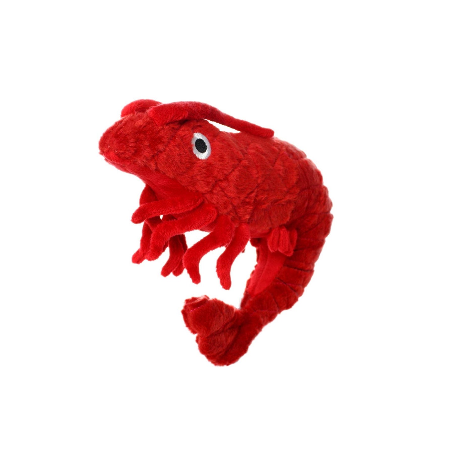 Tuffy Dog Toys - VIP Products - Mighty Ocean Prawn, Plush, Squeaky Dog Toy
