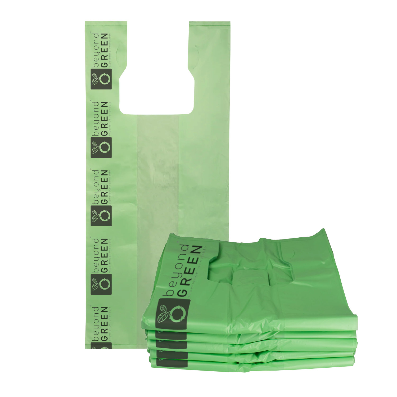 beyondGREEN Large Multi-Purpose Shopper Bags – Made in USA, Tear-Resistant & Leak-Resistant - Doot's Pet LLC Collars For A Cause