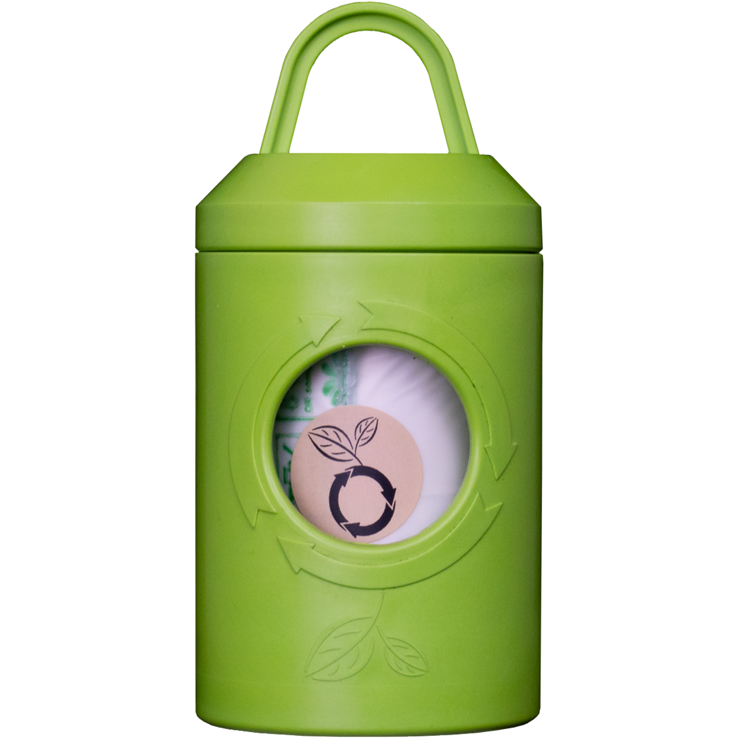 beyondGREEN Dog Poop Bag Leash Dispenser – Clip-On Holder Fits Standard Rolls – Durable & Portable - Doot's Pet LLC Collars For A Cause