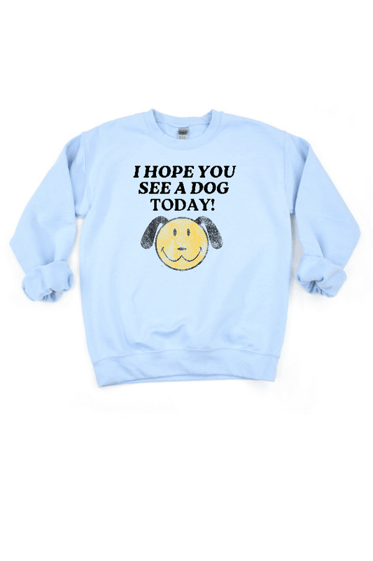 See A Dog Crewneck Sweatshirt (Unisex)