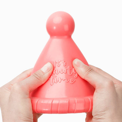 Hugsmart Products Inc - HugSmart Pet - Yappy Birthday |  Pink Party Hat - TPR Rubber