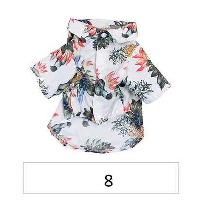 Hawaiian Pet Shirts - Doot's Pet LLC Collars For A Cause