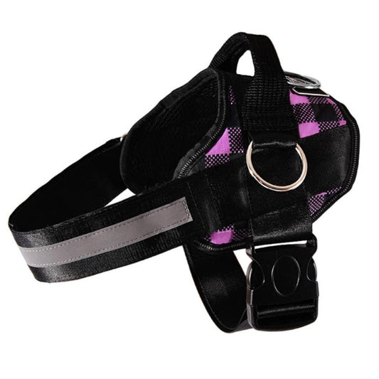 Joyride Harness - Purple Plaid Joyride Basic Essential Dog Harness 1.0 - XL