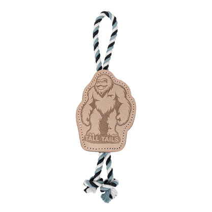 Tall Tails - Tall Tails Natural Leather Big Foot Tug Dog Toy