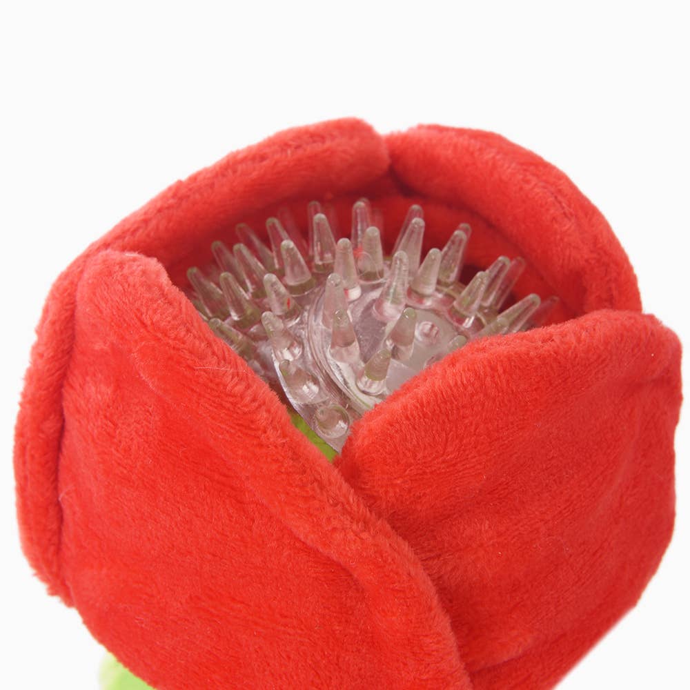 Hugsmart Products Inc - HugSmart Pet - Woof Love  | Rose - Dog Ball Toy