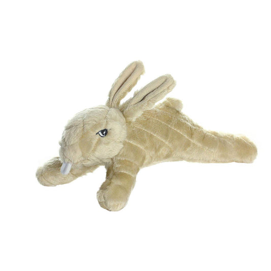 Tuffy Dog Toys - VIP Products - Mighty Nature Rabbit - Brown, Plush, Squeaky Dog Toy