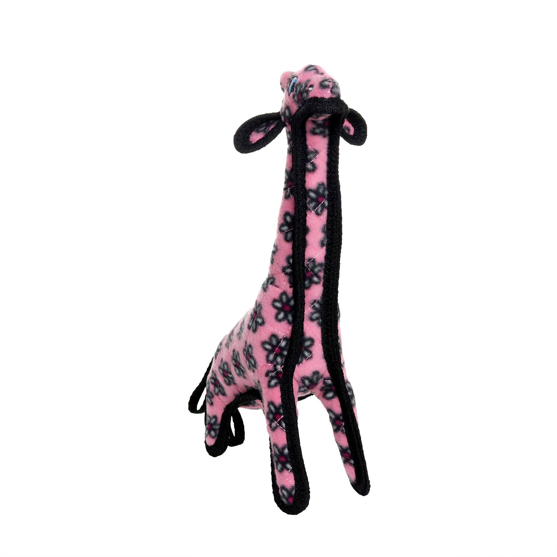 Tuffy Dog Toys - VIP Products - Tuffy Jr Zoo Giraffe Pink, Durable, Squeaky Dog Toy - Doot's Pet LLC Collars For A Cause