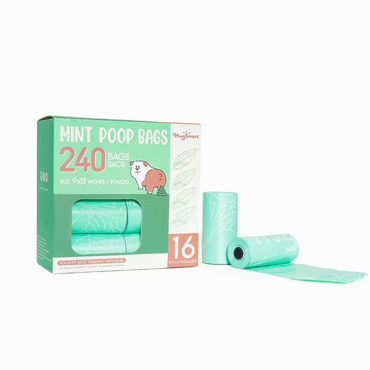 Hugsmart Products Inc - HugSmart Pet - Mint Poop Bags
16 Rolls | 240 Bags