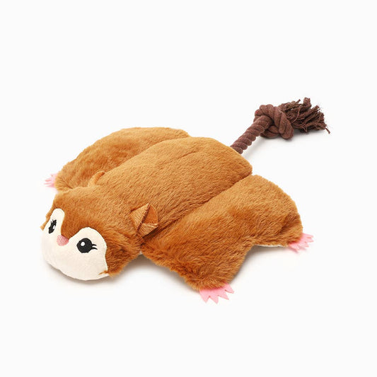 Hugsmart Products Inc - HugSmart Pet - Flattie Animal | Rope Flying Squirrel