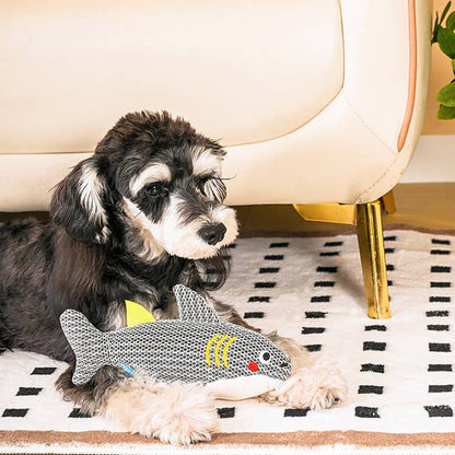 Hugsmart Products Inc - HugSmart Pet - Ocean Pals | Shark - Dog Plush Toy