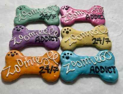 YumYum4DOGS - 6 inch Zoomies ADDICT dog treat- Single - Doot's Pet LLC Collars For A Cause