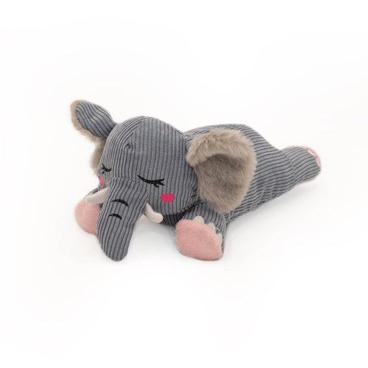 ZippyPaws - Snooziez with Shhhqueaker - Elephant 24/cs - Dog Toy