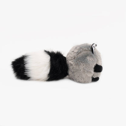 ZippyPaws - Bushy Throw - Raccoon - Dog Toy