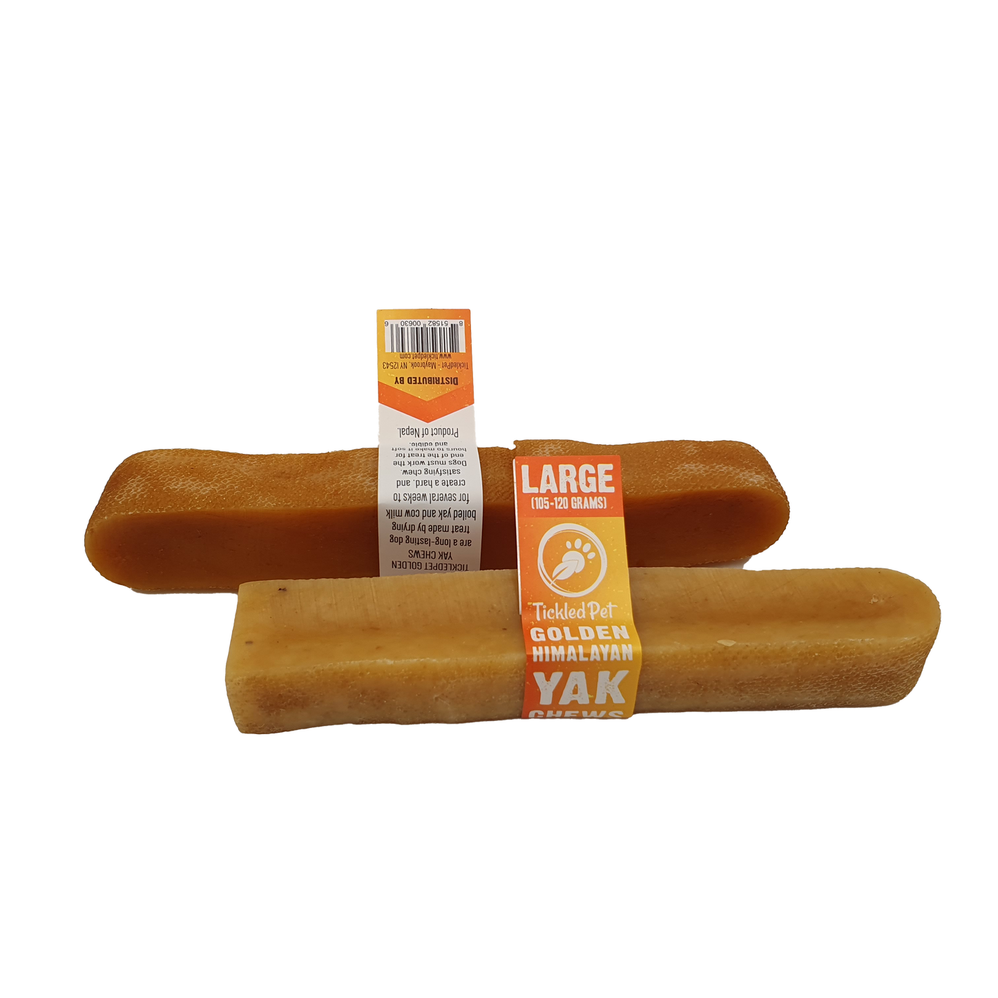 Doot's Chew Bar - TickledPet - Golden Himalayan Yak Chew - Single