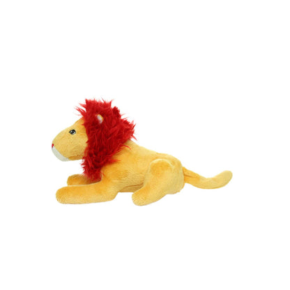Tuffy Dog Toys - VIP Products - Mighty Jr Safari Lion, Plush, Squeaky Dog Toy - Doot's Pet LLC Collars For A Cause