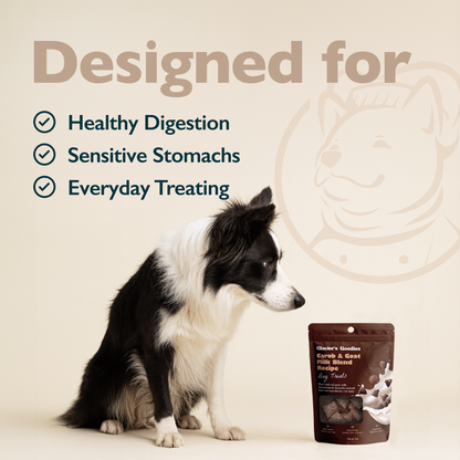 Glacier's Goodies - Goat Milk Dog Treats – Carob (7oz)