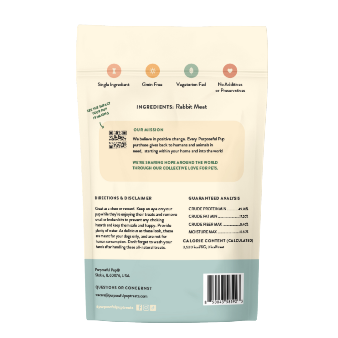 Purposeful Pup® - Rabbit Bites 5oz