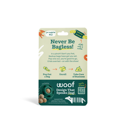 Woof - Poomergency - Forest Green