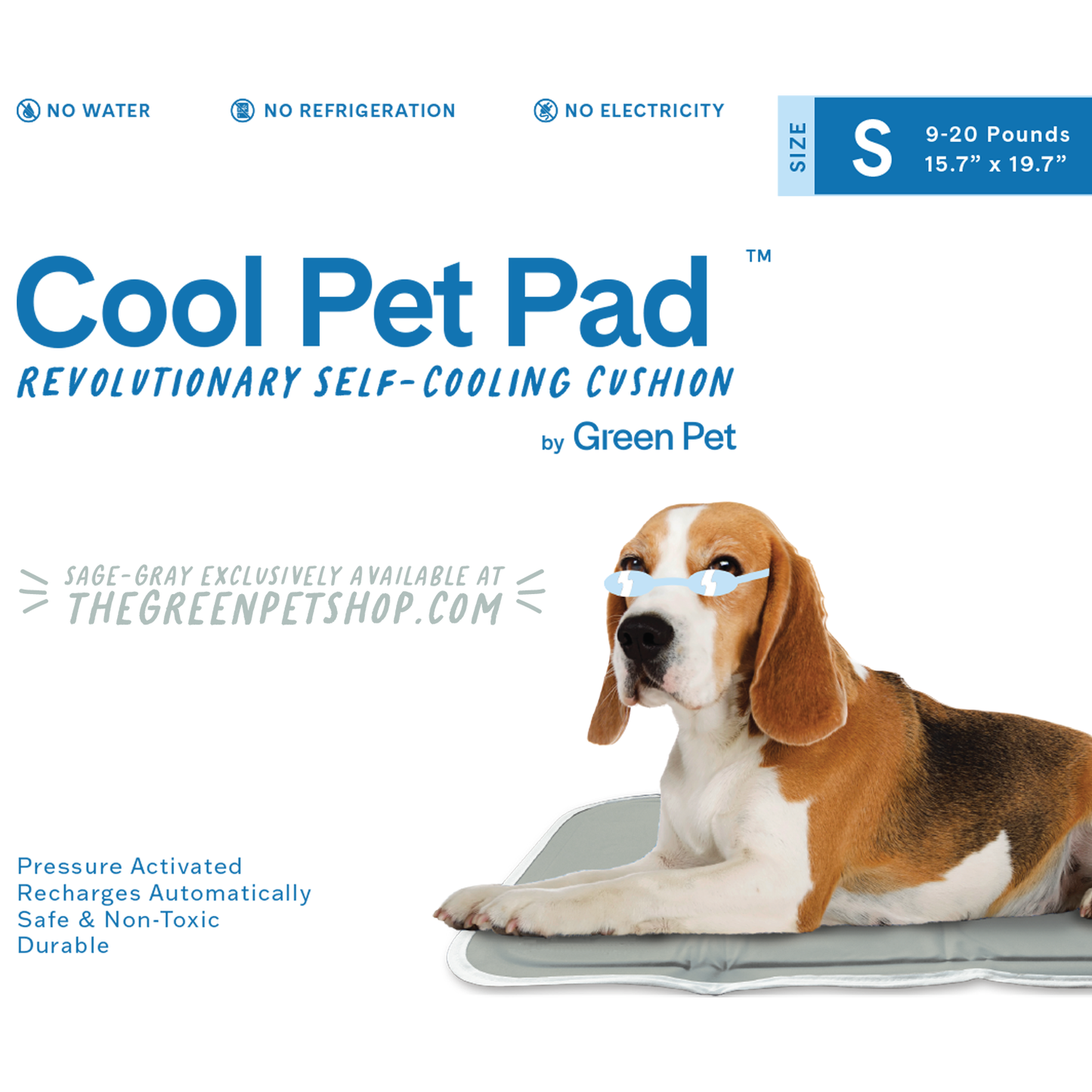 The Green Pet Shop - Cool Pet Pad